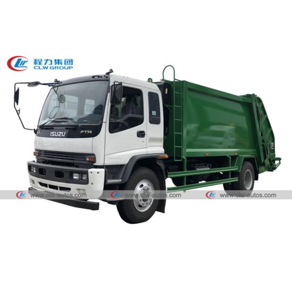 Buy ISUZU FTR 4x2 6 Wheeler 12CBM LHD Waste Collection Truck at wholesale prices
