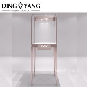 Customize Different Light Source Jewelry Display Case Combination Of Practicalit