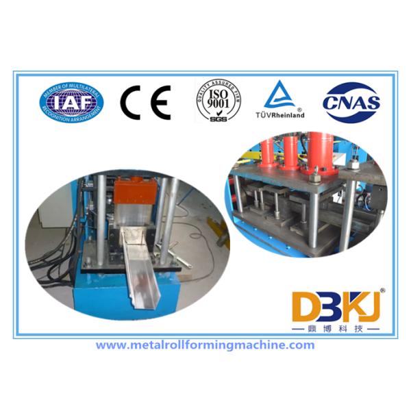 50Hz 3 phase Colored Steel Seamless Gutter Machine ISO SGS CE