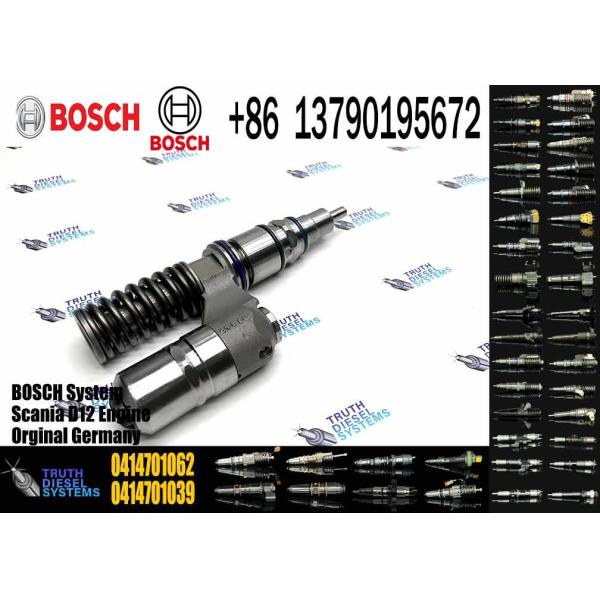 1766549 Unit Diesel Fuel Injector 0414701037 0414701062 2098522 For Scania Repair Kits F00041N044 With Nozzle DLLA145P22