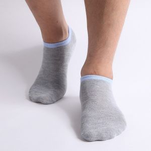 Custom logo, design cotton knitted anti-slip ankle socks