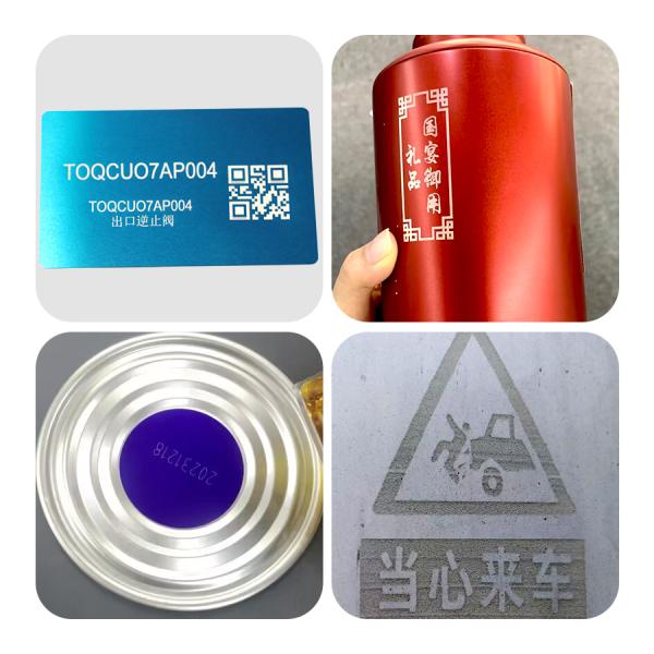 20W 30W Small Portable Handheld Fiber Laser Engraving Engraver for Stainless Steel Carbon Aluminum