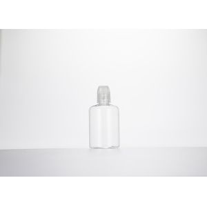 Flip Cap Empty Plastic Bottle Container With Clamshell Travel Small