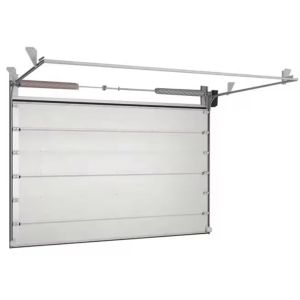 Security White Steel Overhead Sectional Door Insulated Manual/Automatic
