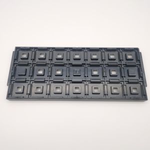 QFP JEDEC IC Trays With Rectangular Shape And Strong Versatility