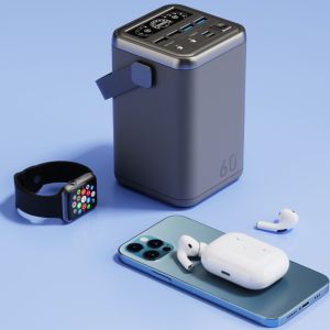 Camping Portable Power Charger Station 60W 60000Mah Over discharge protection