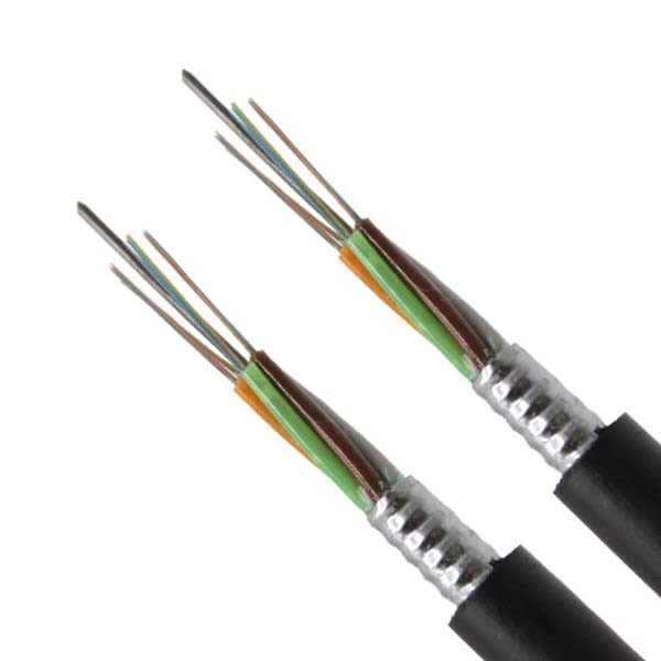 G652D / G657A1 Grade Outdoor Fiber Optic Cable GYTA Stranded Loose Tube