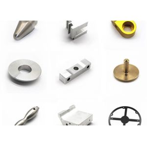 High Precision Titanium TC4 CNC Machined Parts with Sandblasted Surface for
