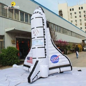 Customized Advertising Inflatables Space Shuttle Blow Up 3m Simulated Aircraft