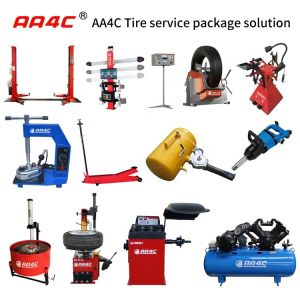 Workshop Tire Service Machines Equipment Tools Package Solution Garage