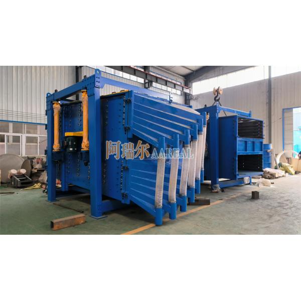 Ceramic Proppant Industrial Gyratory Sifter 10-15 TPH Duplex Sieving Technology