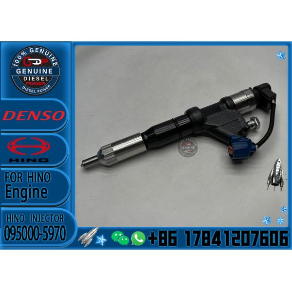 Common rail fuel injector 23670-E0360 095000-5970 095000-5971 095000-5972 for HINO 700 Series E13c