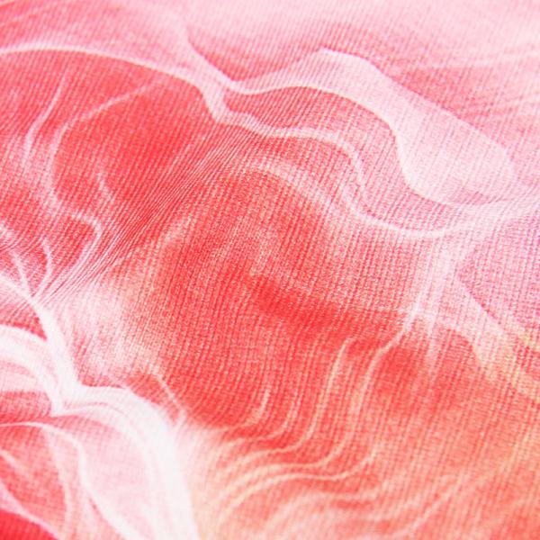 CPG Global Women's Fitness Legging Sport Running Pants Yoga Watercolor Red Print Super Slim HK15