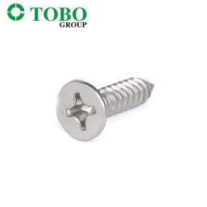 Stainless Steel Self Tapping Screws DIN7983 Cross Recessed Raised Countersunk