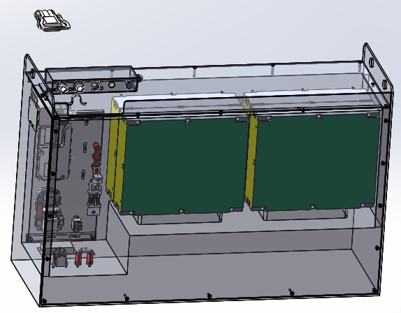 Forklift Lithium Ion Battery System EK-BZ-B022 51.2V 350Ah