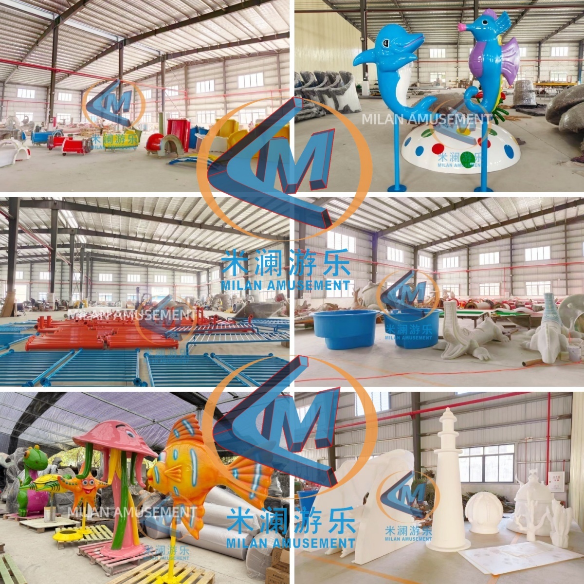 Factory Production Area - Sand Filter Manufacturing