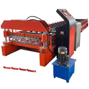 High Precision Trapezoidal Roof Roll Forming Machine In Ibr Sheet Rolling Sheet