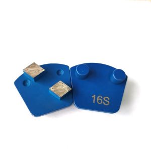 10mm Concrete Diamond Tools 80# Concrete Grinding Shoes For Werkmaster Machine