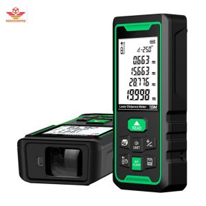 Self Calibration Handheld Laser Distance Meter For 5m-1500m Measuring