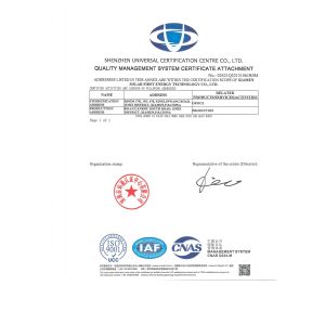 Boyue Photovoltaic Technology Co., Ltd. Certifications