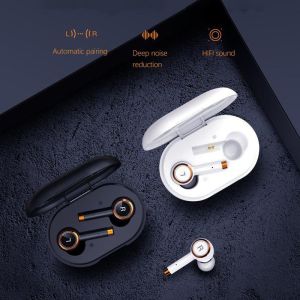 BT5.0 Music Waterproof Bluetooth Earphones With Charging Box