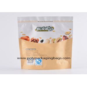 Dried Fruit Packing Gravure Printing Self Sealing Aluminum Foil Pouches
