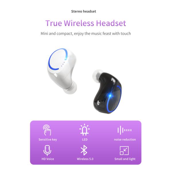 True Wireless In Ear Sports Earphone for Business Running Meeting 6983D Chipset Model