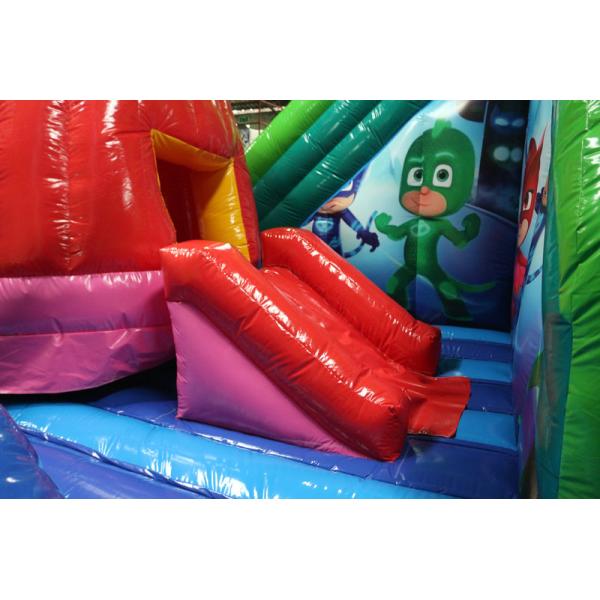Colorful Inflatable Theme Play Park For Amusement Three Years Warranty