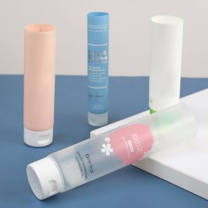 30ml 50ml 100ml 150ml Plastic PE Cosmetic Packaging Tube With Screw Top Lid