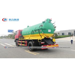 Q235 Carbon Steel Vacuum Sewage Suction Truck 10cbm 10000liters