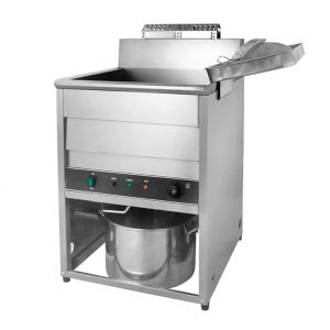 Quality Industrial Commercial Electric Fryer 18L Capacity Free Standing Steel Construction for sale