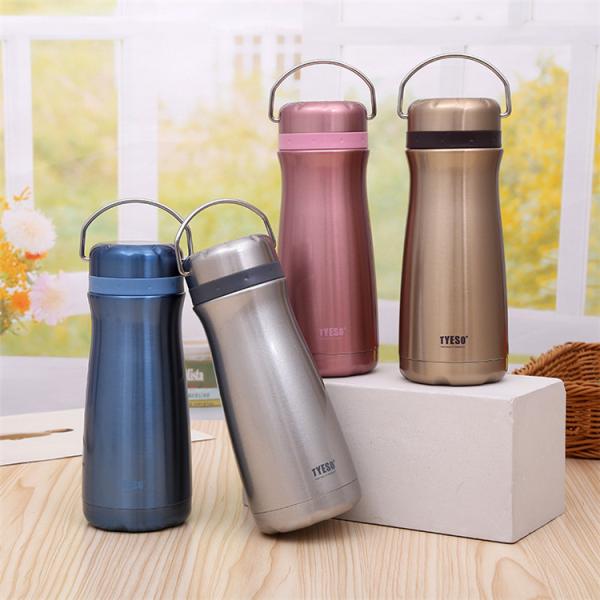 Eco Friendly Kids Sports Water Bottle Vacuum Insulated Stainless Steel 500ML