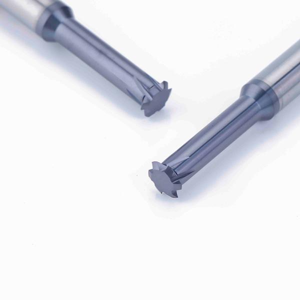 Buy Single Tooth Carbide End Milling Cutters Thread Composite Coating at wholesale prices