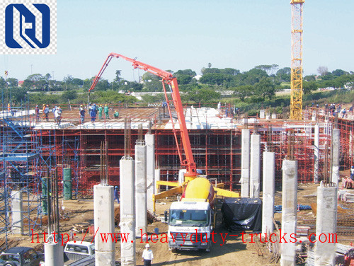 Hydraulic Oil Cooling Cement Pump Truck Germany HBC Remote Control