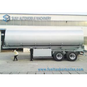 Mechanical / Pneumatic 35m3 Oil Tank Trailer Tandem Axle Trailer