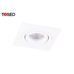 Adjustable Square Recessed Downlights Cutting 80mm Gu10 Downlight Fixture