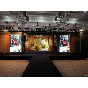 Indoor P3.91mm Stage Rental LED Display Front Magnetic Service 3840Hz Refresh