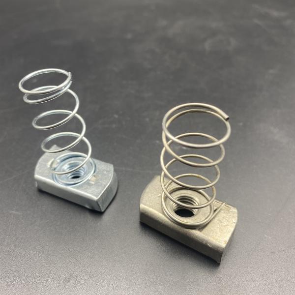 Buy ss304 ss316 Custom Finish Unistrut Spring Nuts at wholesale prices