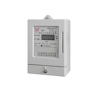 Digital Single Phase Smart Card Prepaid Energy Meter With Ladder Billing