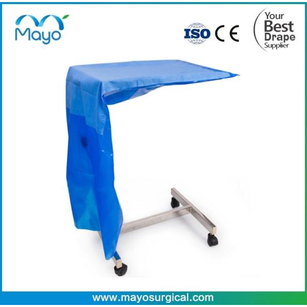 Surgical Sterile Mayo Trolley Cover with absorbing reinforced