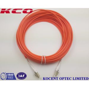 LC Uniboot Multimode OM2 50/125 Fiber Optic Patch Cables LSZH PVC 10m 15m 20m