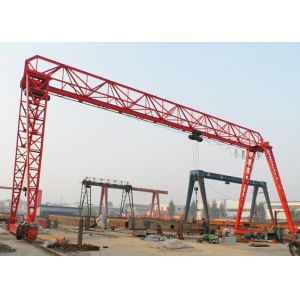 Buy cheap Truss Type Single Beam Door Crane , 20m Span Electric Mobile Goliath Crane from wholesalers