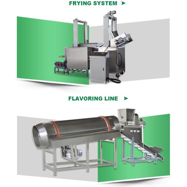 Corn Snacks NikNaks Cheeto Kurkure Making Machine No Leakage