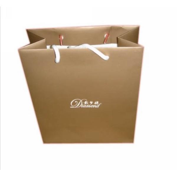 High quality cheap bag printing, artcard paper bag, packing sturdy bag with glossy laminated