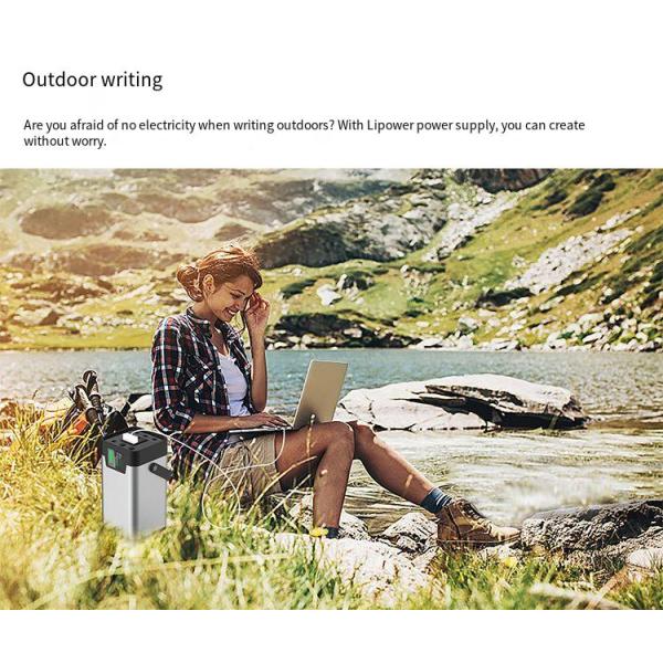 200W Rechargeable Lithium Battery Portable Power Station Mini Solar Power Station