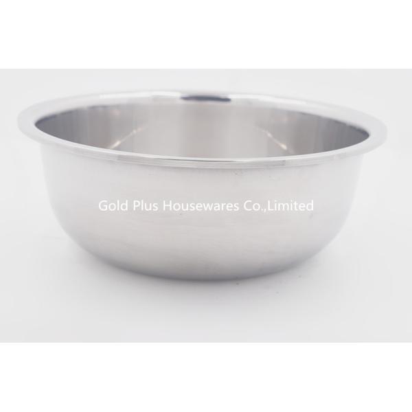 28cm Big Size Seasoning Stainless Steel Round Basin