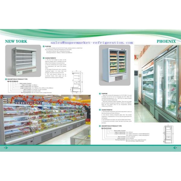 Plug-in Multideck Display Showcase - NEW YORK