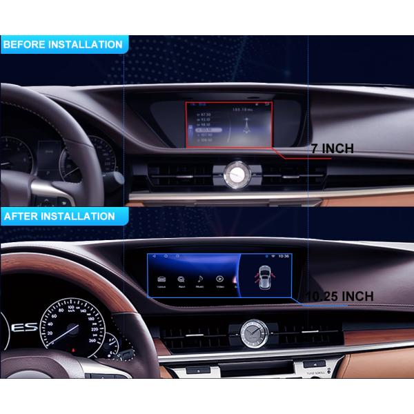 Viknav Car Radio For Lexus ES ES300 ES250 ES350 ES300h (2014-2017)10.25 inch Multimedia DVD Player GPS Navigation