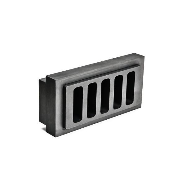 Rustproof Isostatic Graphite Ingot Mold Custom Graphite Molds For Gold