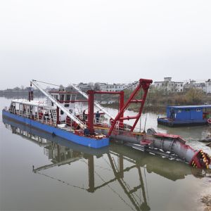 2300m3 River Sand Suction Dredger Ship Cutter Head Dredger Customized